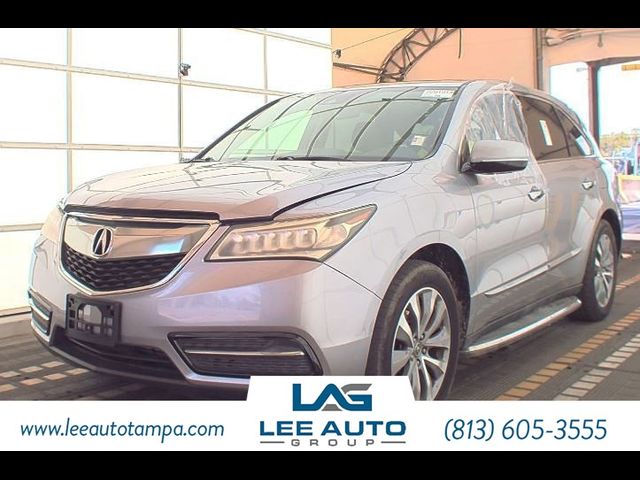 2016 Acura MDX Technology Acurawatch Plus