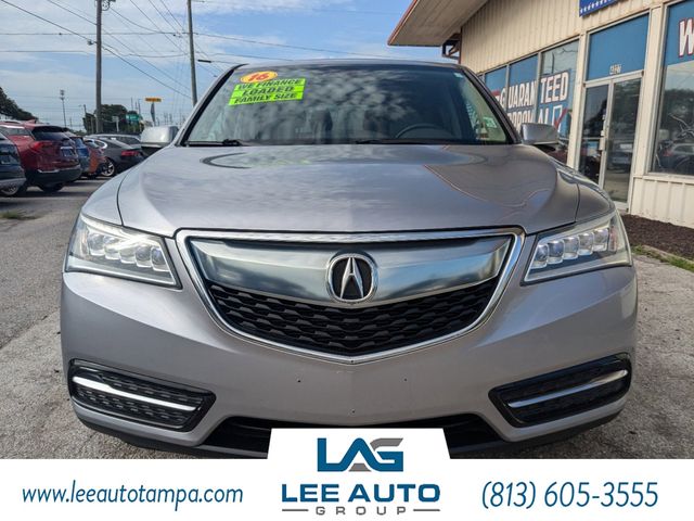 2016 Acura MDX Technology Acurawatch Plus