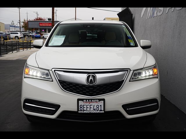 2016 Acura MDX Technology Entertainment