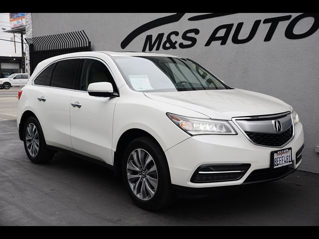 2016 Acura MDX Technology Entertainment
