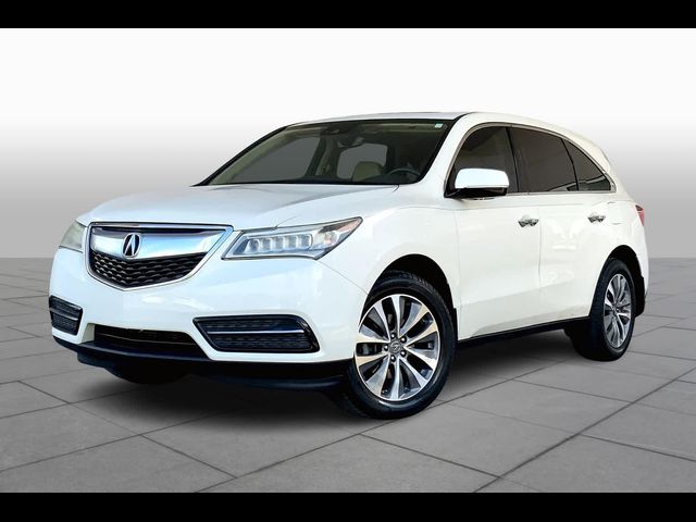 2016 Acura MDX Technology Entertainment