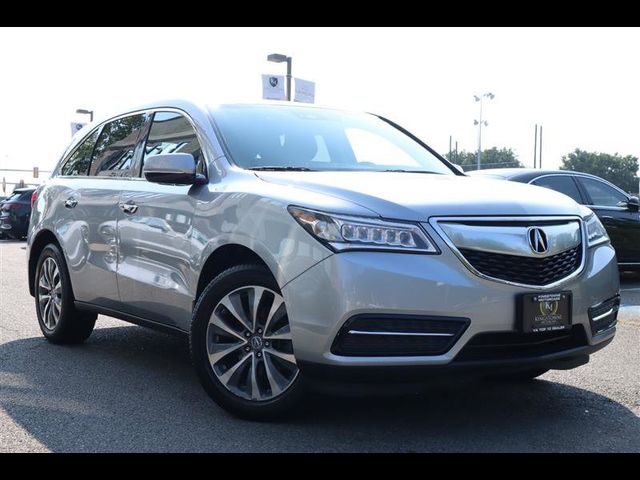 2016 Acura MDX Technology Entertainment