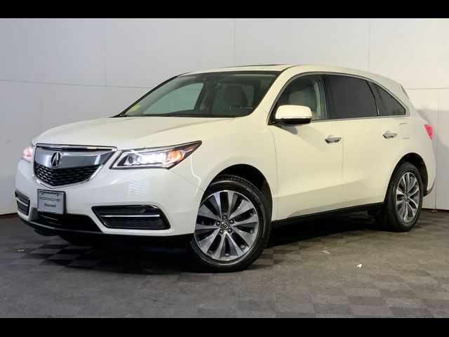 2016 Acura MDX Technology Entertainment Acurawatch Plus