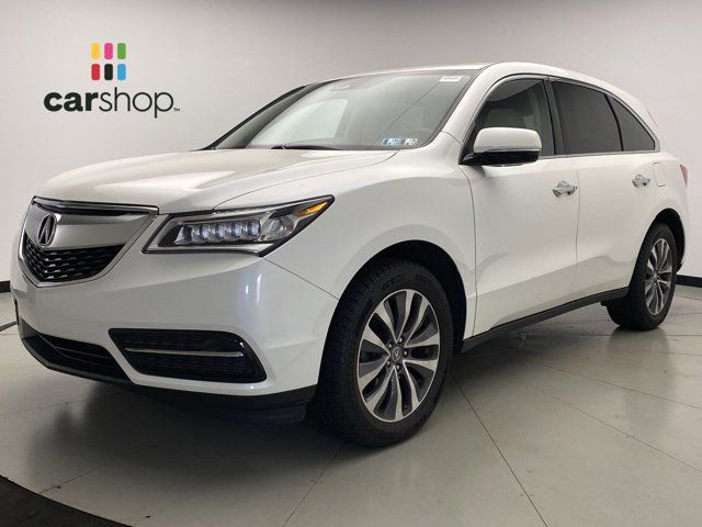 2016 Acura MDX Technology