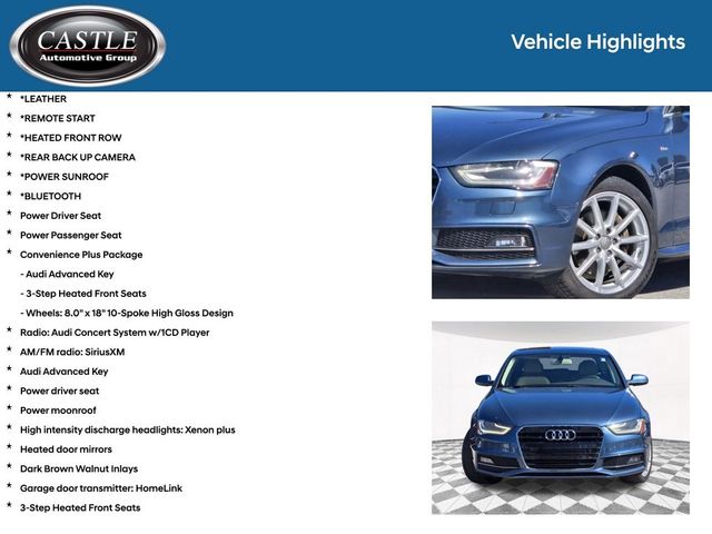 2016 Audi A4 Premium
