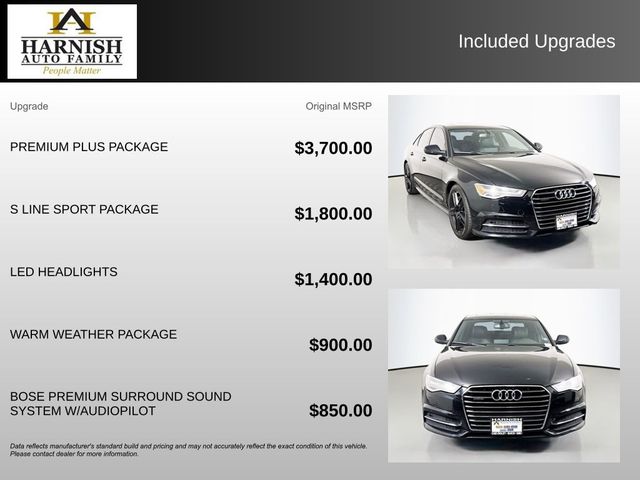 2016 Audi A6 2.0T Premium Plus