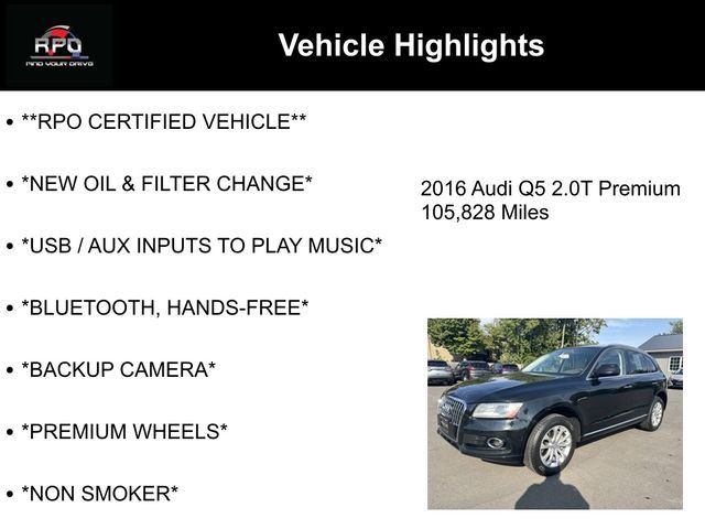 2016 Audi Q5 Premium