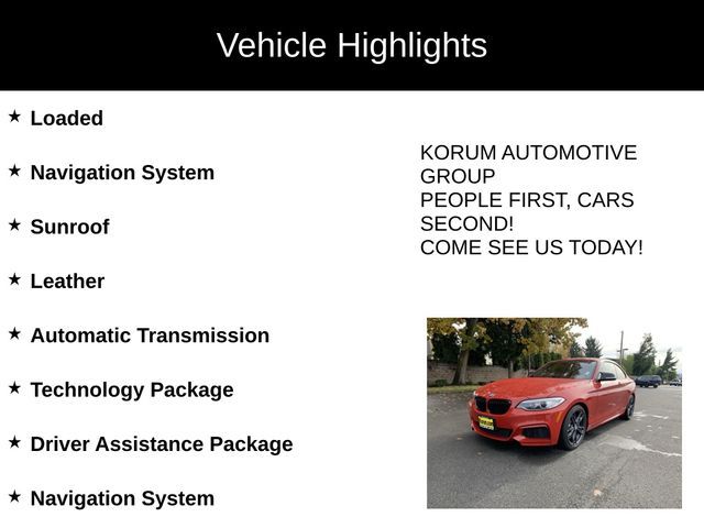 2016 BMW 2 Series M235i