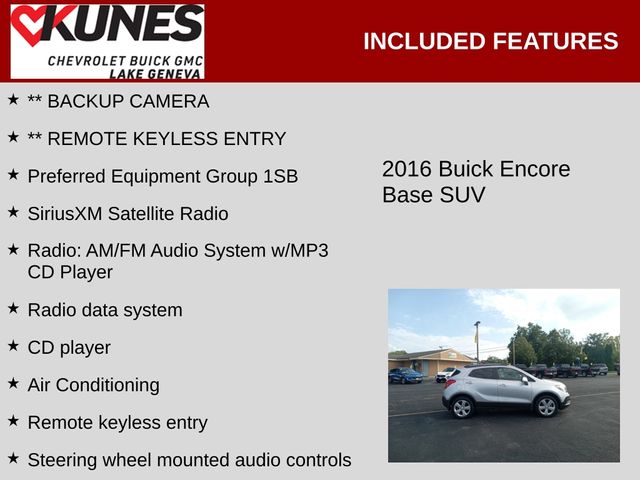 2016 Buick Encore Base