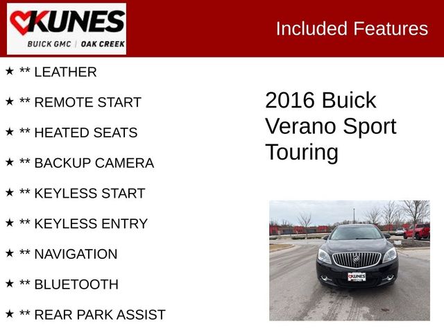2016 Buick Verano Sport Touring