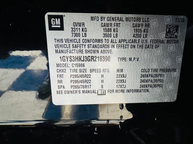 2016 Cadillac Escalade ESV Luxury Collection