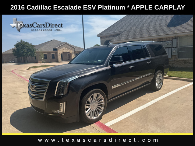 2016 Cadillac Escalade ESV Platinum