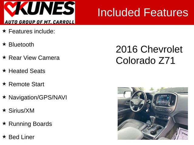 2016 Chevrolet Colorado Z71