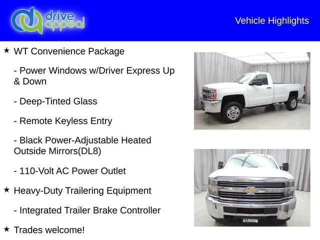 2016 Chevrolet Silverado 2500HD Work Truck