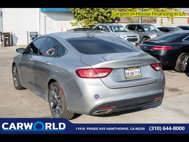 2016 Chrysler 200 S