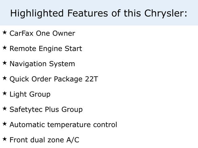 2016 Chrysler 300 300C
