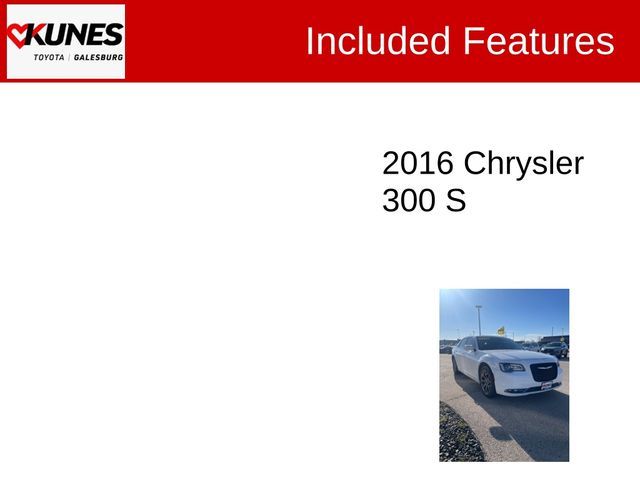 2016 Chrysler 300 300S