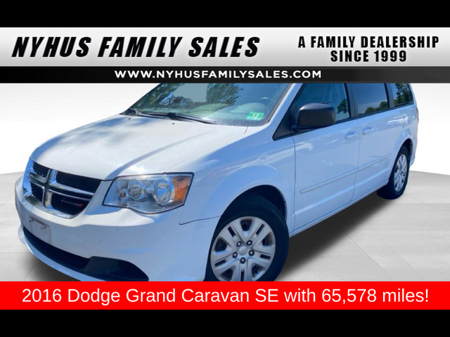 2016 Dodge Grand Caravan SE