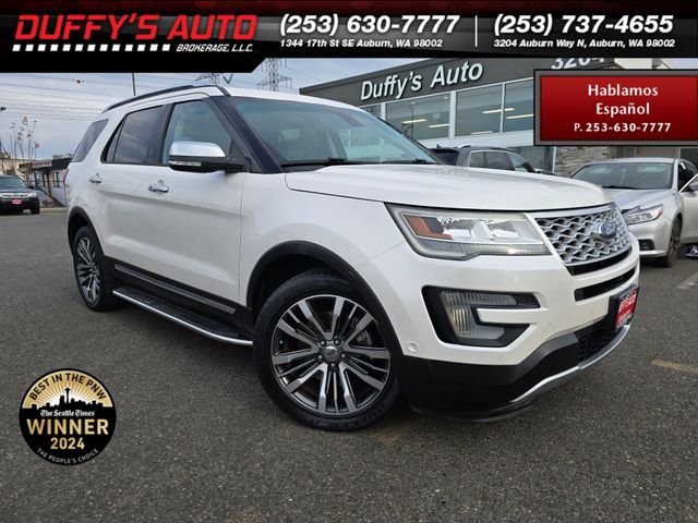 2016 Ford Explorer Platinum