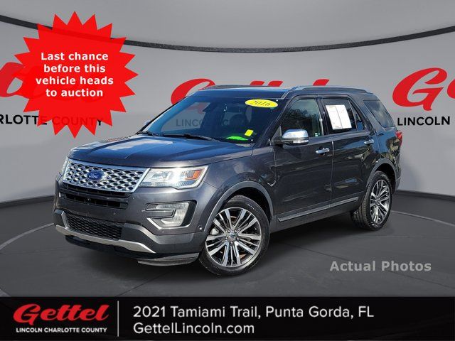 2016 Ford Explorer Platinum