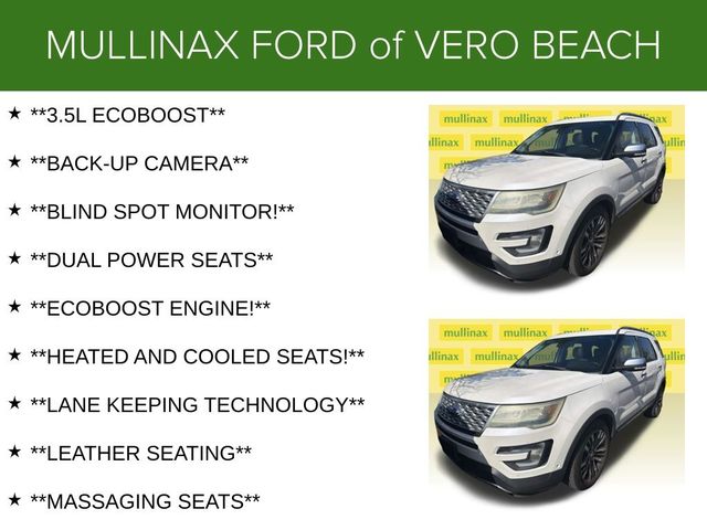 2016 Ford Explorer Platinum