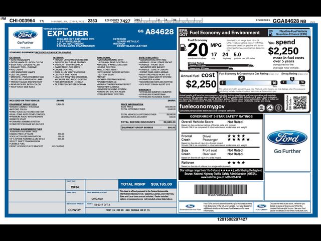 2016 Ford Explorer XLT