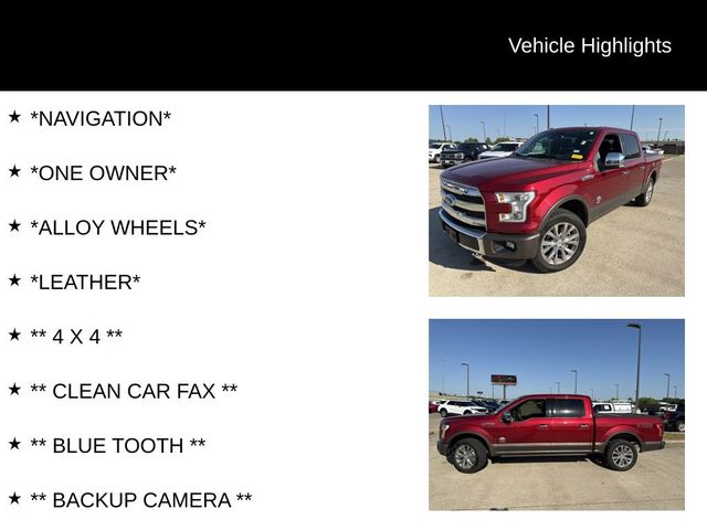 2016 Ford F-150 King Ranch