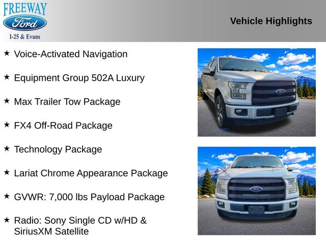 2016 Ford F-150 Lariat