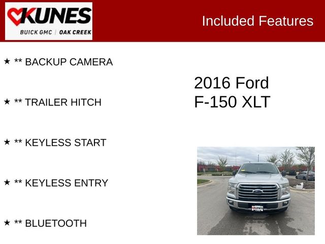 2016 Ford F-150 XLT