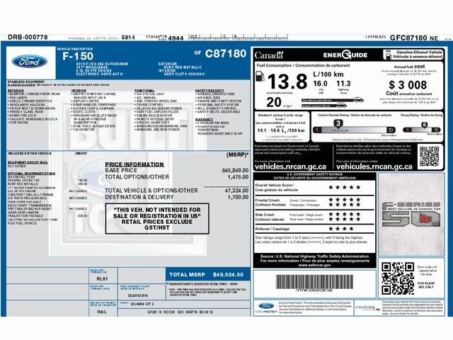 2016 Ford F-150 XLT