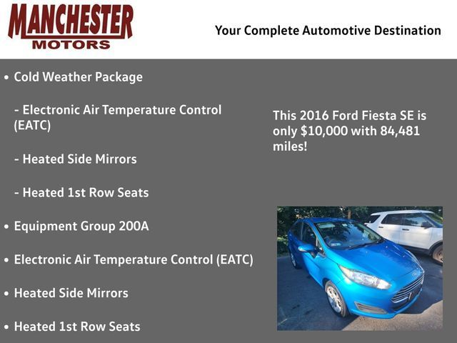 2016 Ford Fiesta SE