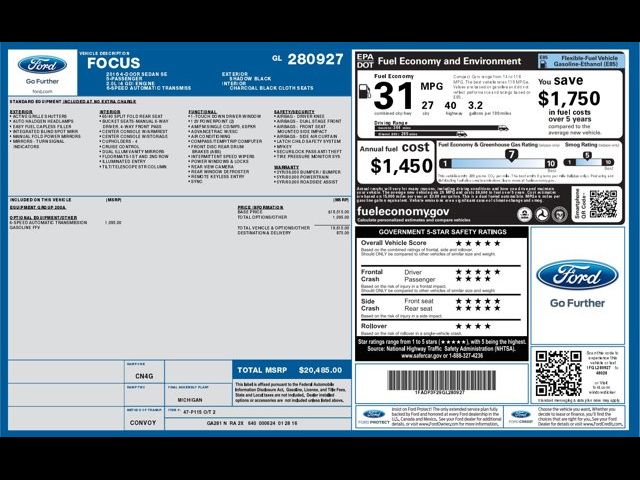 2016 Ford Focus SE