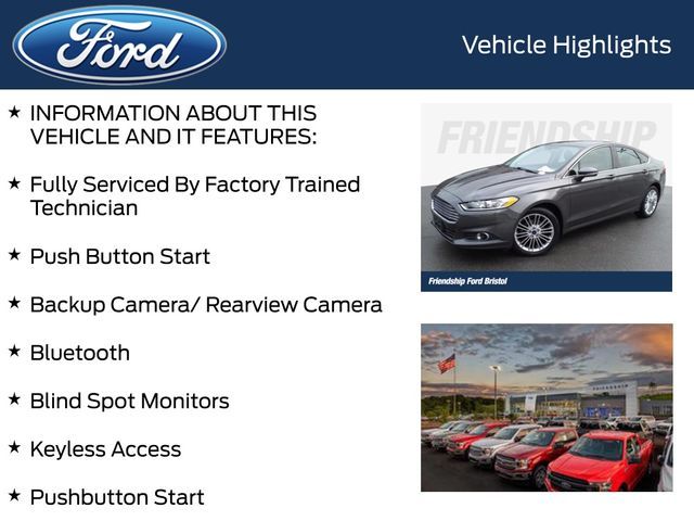 2016 Ford Fusion SE