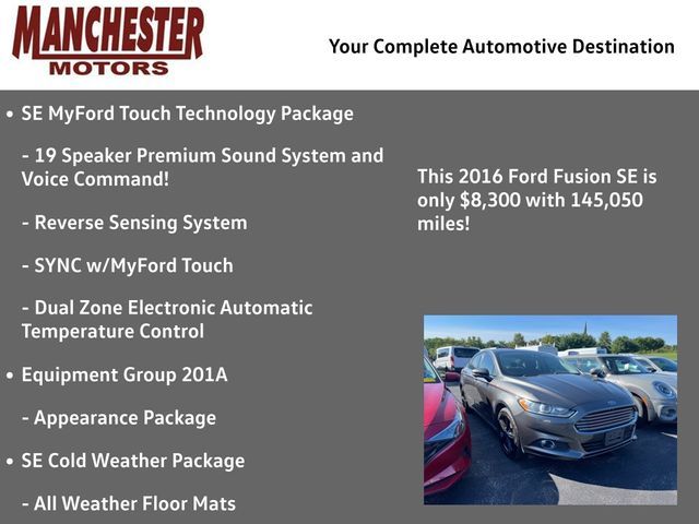 2016 Ford Fusion SE