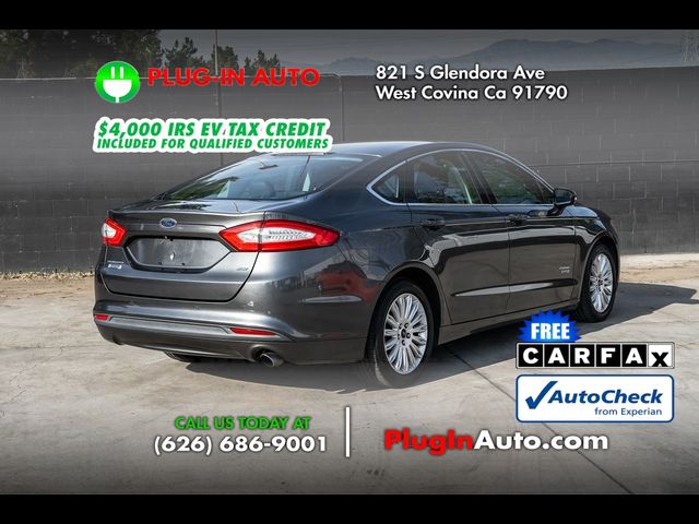 2016 Ford Fusion Energi SE Luxury