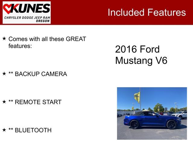 2016 Ford Mustang V6