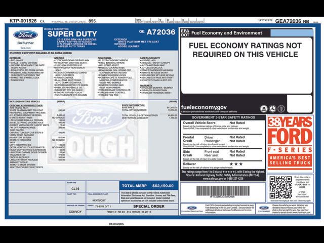 2016 Ford F-250 Lariat