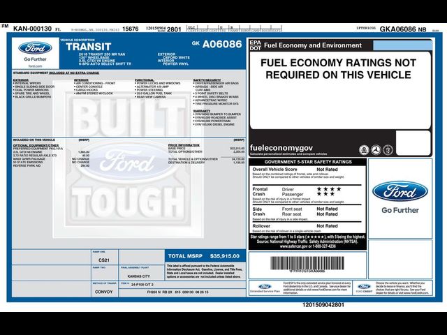 2016 Ford Transit Base