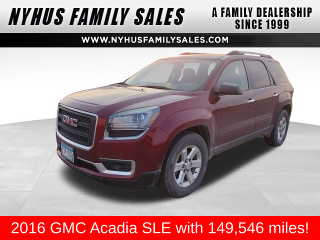 2016 GMC Acadia SLE