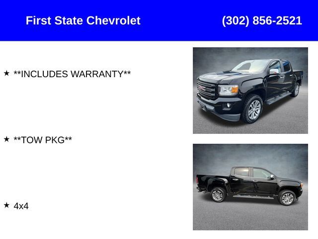 2016 GMC Canyon SLE