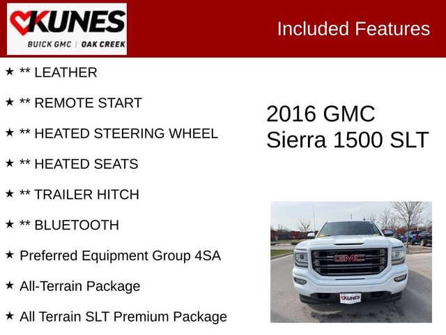 2016 GMC Sierra 1500 SLT