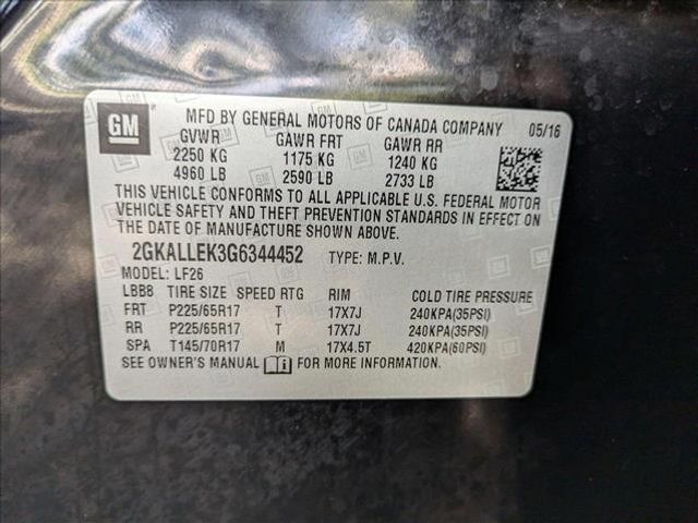 2016 GMC Terrain SL