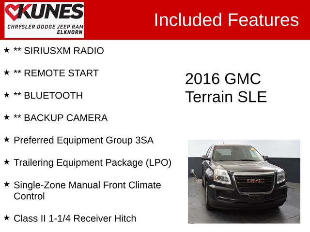 2016 GMC Terrain SLE