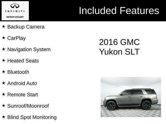 2016 GMC Yukon SLT