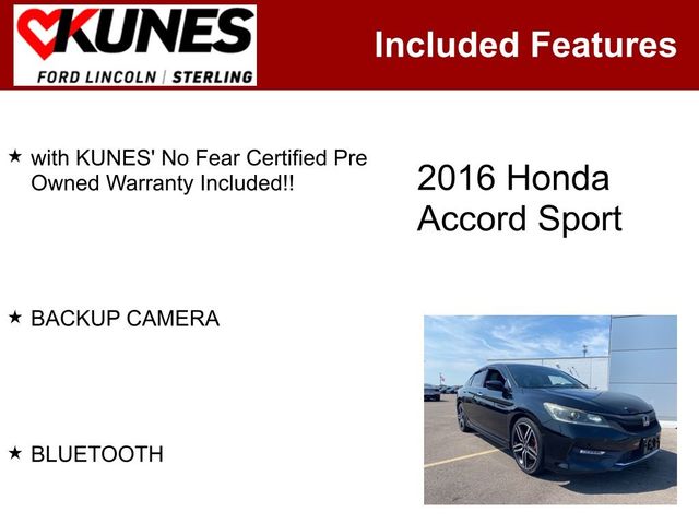 2016 Honda Accord Sport