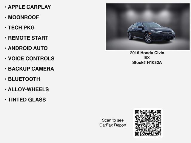 2016 Honda Civic EX