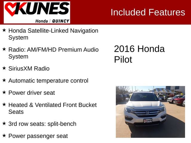 2016 Honda Pilot Elite