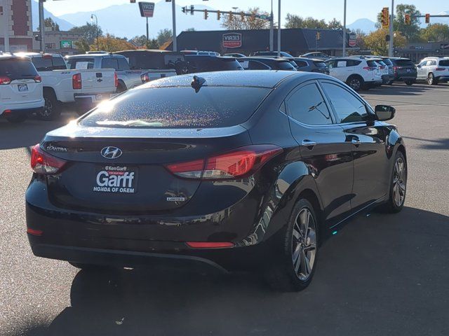 2016 Hyundai Elantra Limited