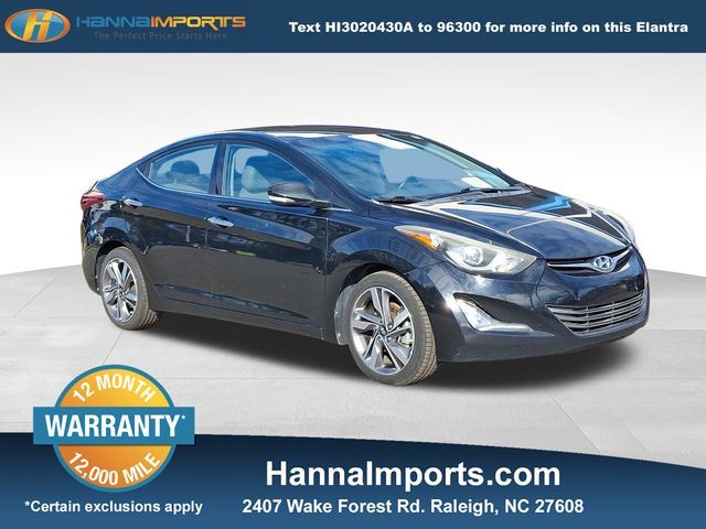 2016 Hyundai Elantra Limited