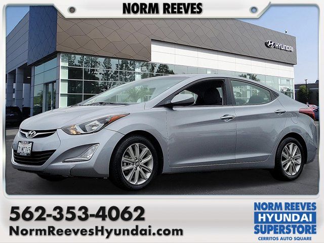 2016 Hyundai Elantra SE